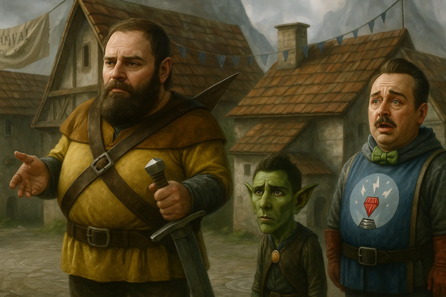 Anyone recognize these heroes? picture 1 of 1