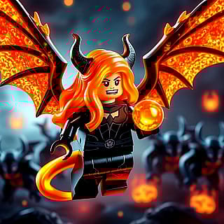 LEGO demon ladys'