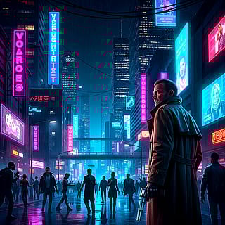 Cyberpunk Walker.'