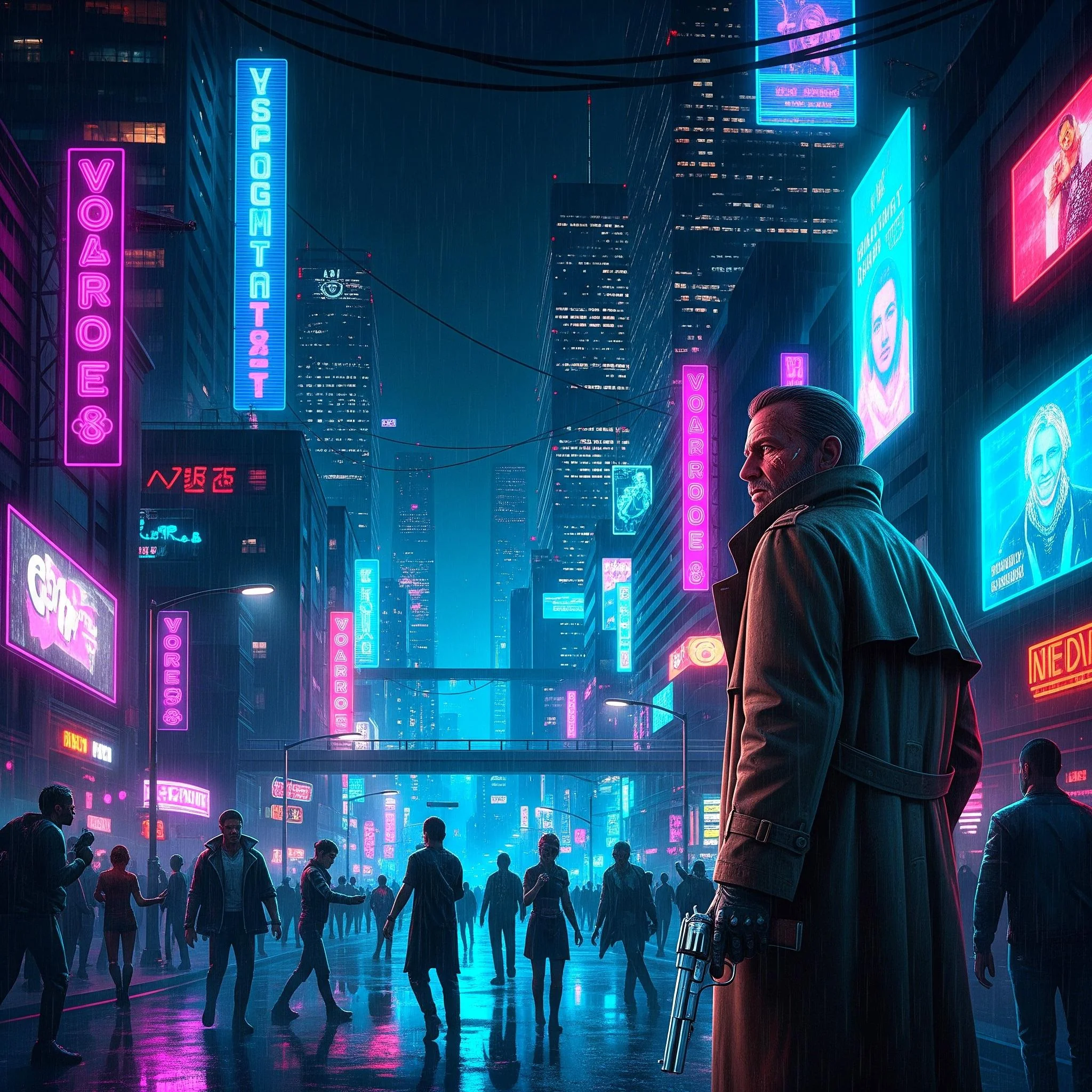 Cyberpunk Walker. picture 1 of 3