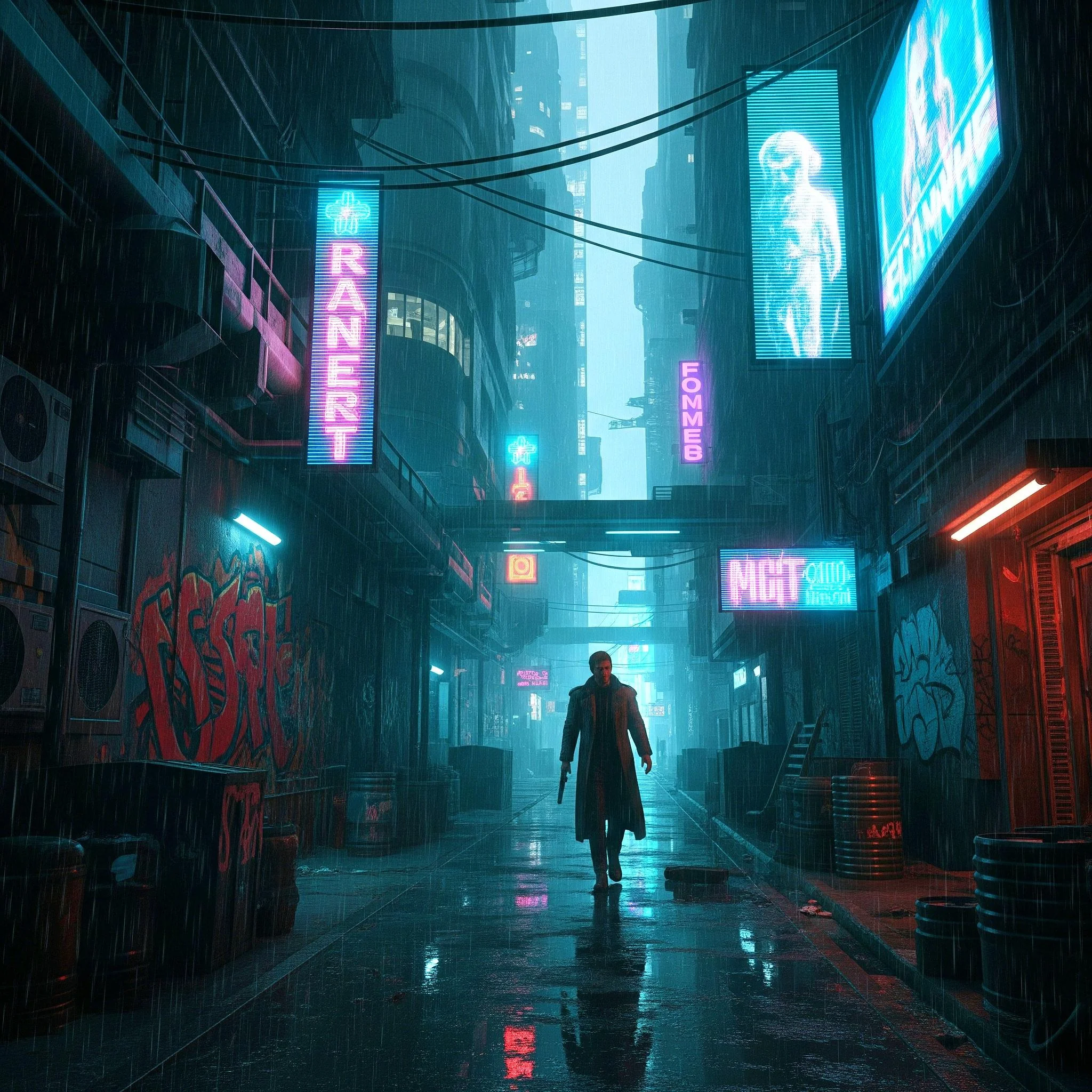 Cyberpunk Walker. picture 2 of 3