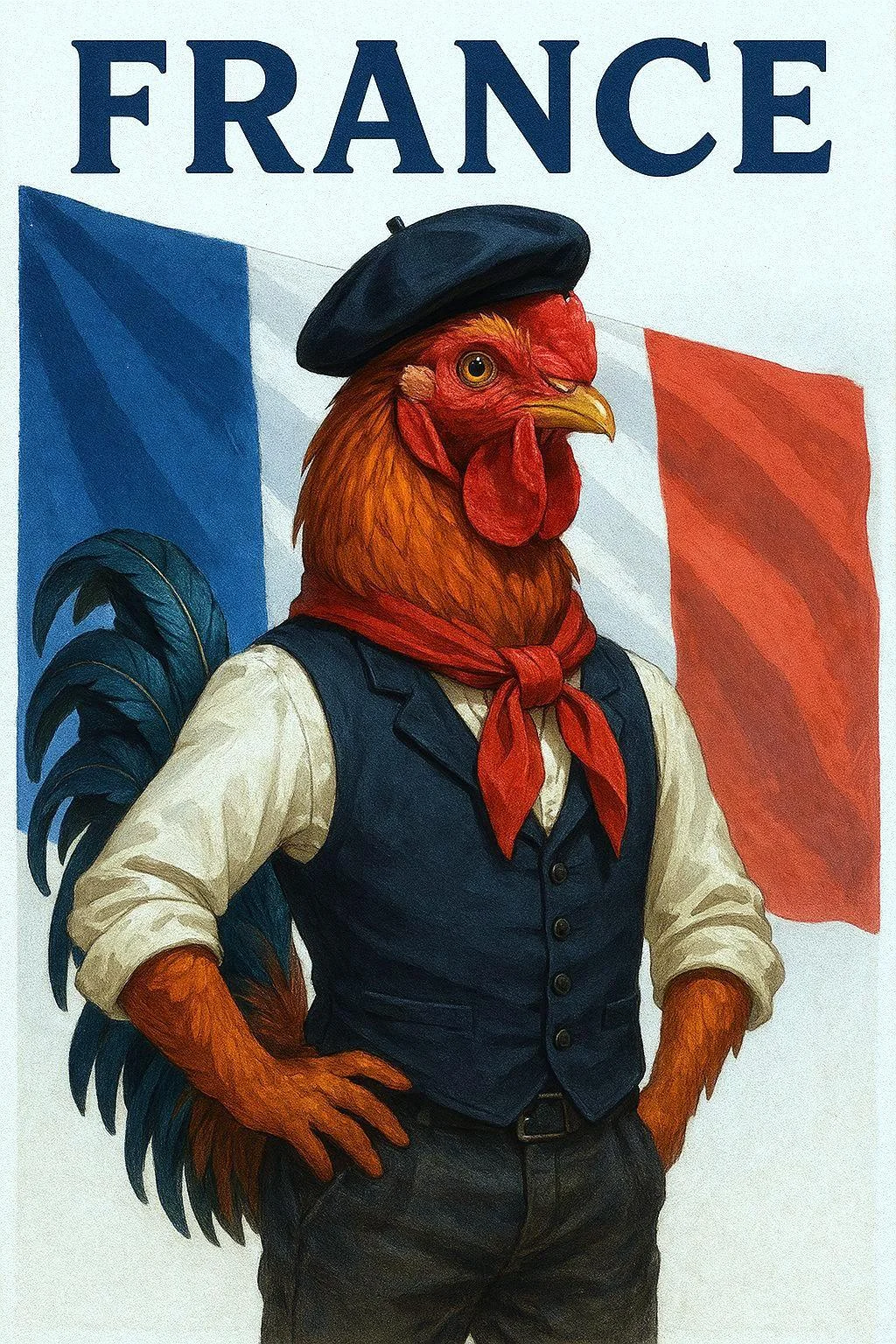 National Birds in Traditional Outfits picture 1 of 10