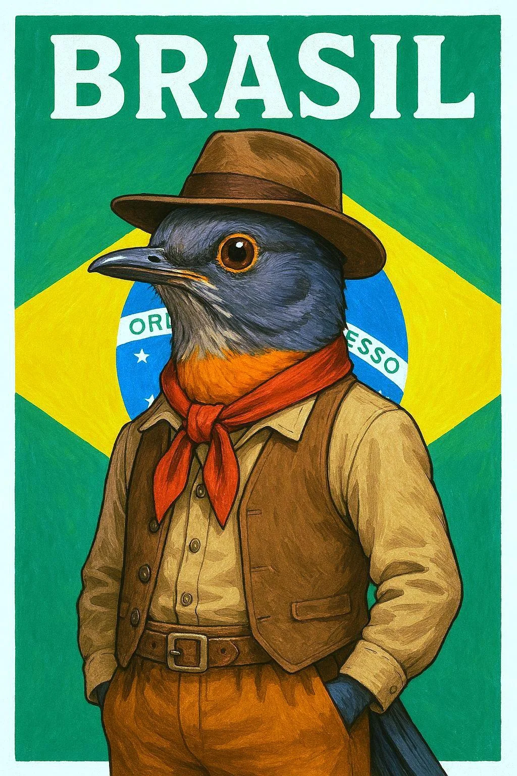 National Birds in Traditional Outfits picture 4 of 10