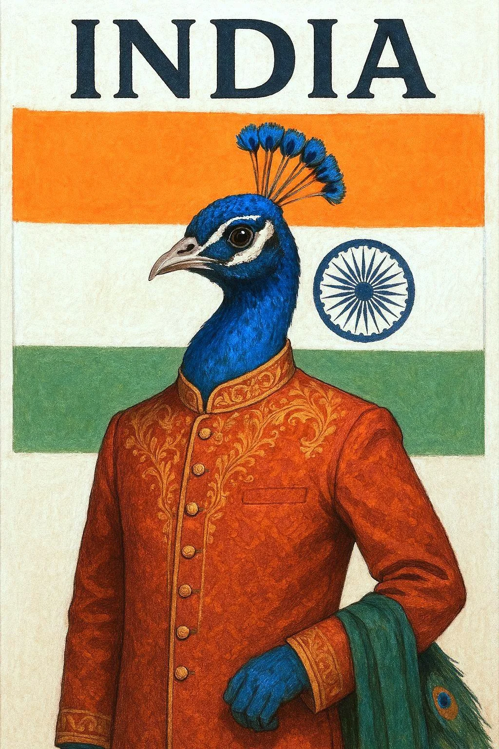 National Birds in Traditional Outfits picture 8 of 10