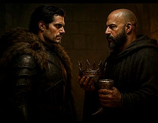 Henry Cavill as a warrior, Vin Diesel as the king. Would you watch this movie?'
