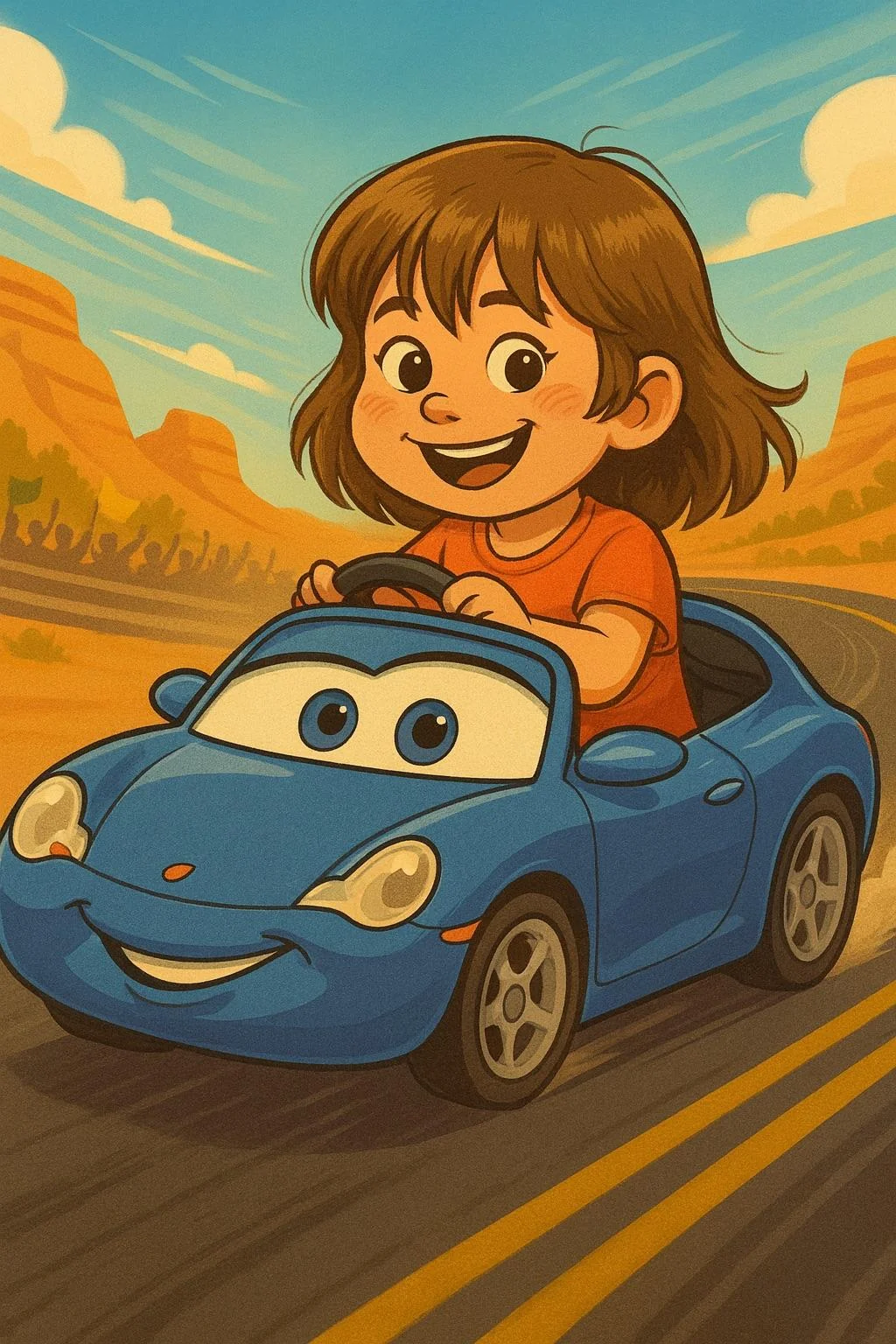 I generated cars images of my niece and nephew picture 2 of 2