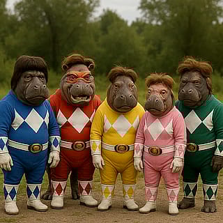 Go Go Power Rangers!!'