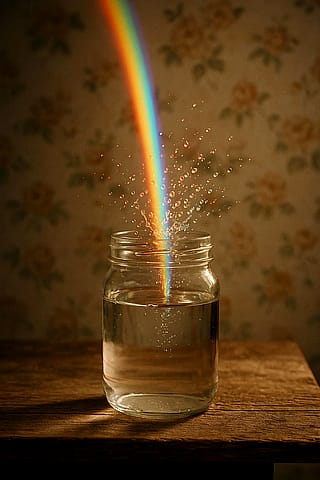 Rainbow Jar Magic'