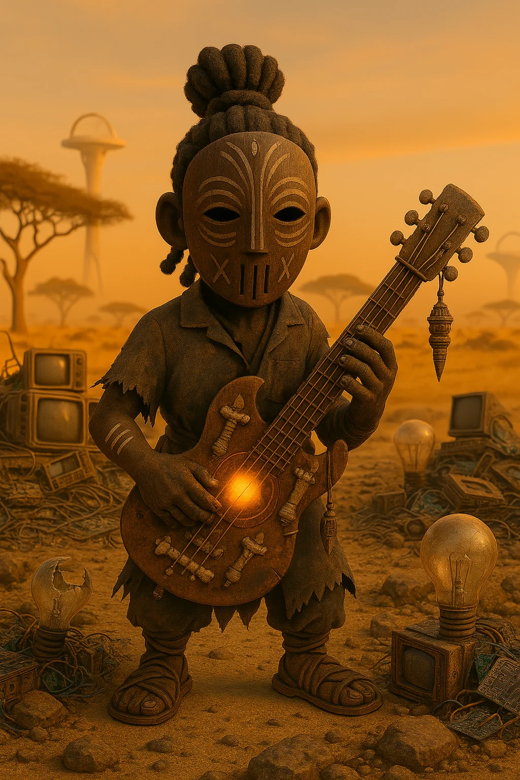 Here's a character from Dogma Zero — a post-apocalyptic vinyl toy universe I'm building. picture 1 of 1