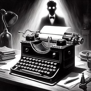 The haunted page...'