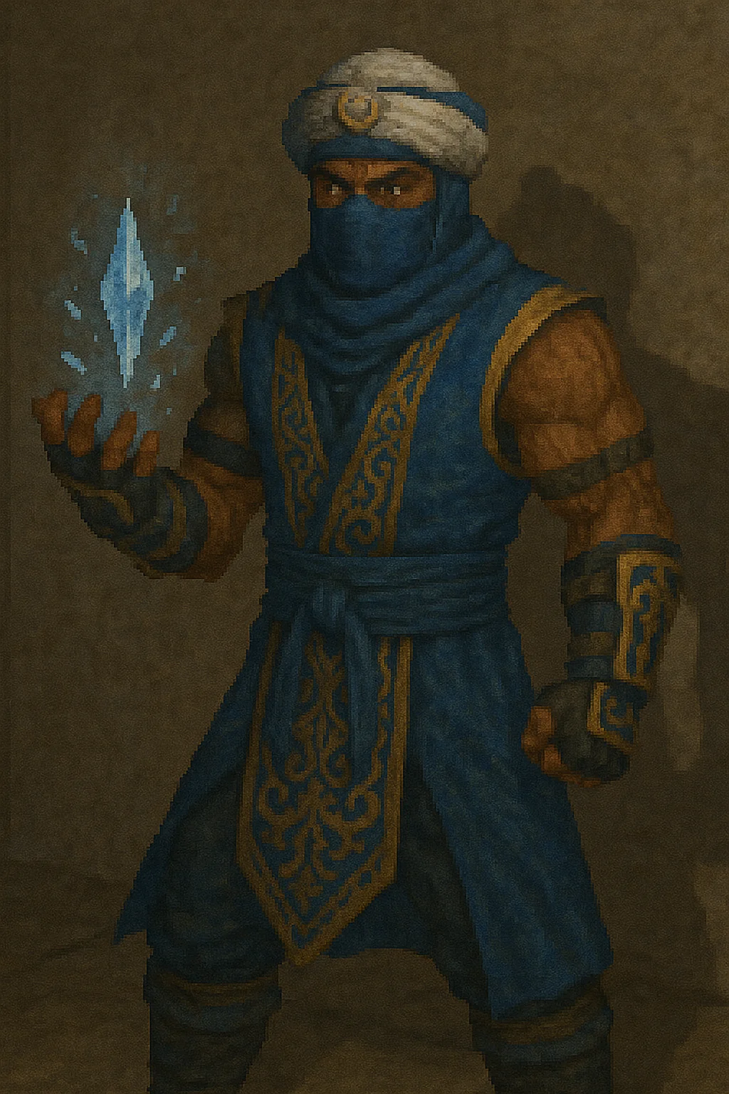 Middle Eastern-inspired Sub-Zero from Mortal Kombat picture 2 of 2