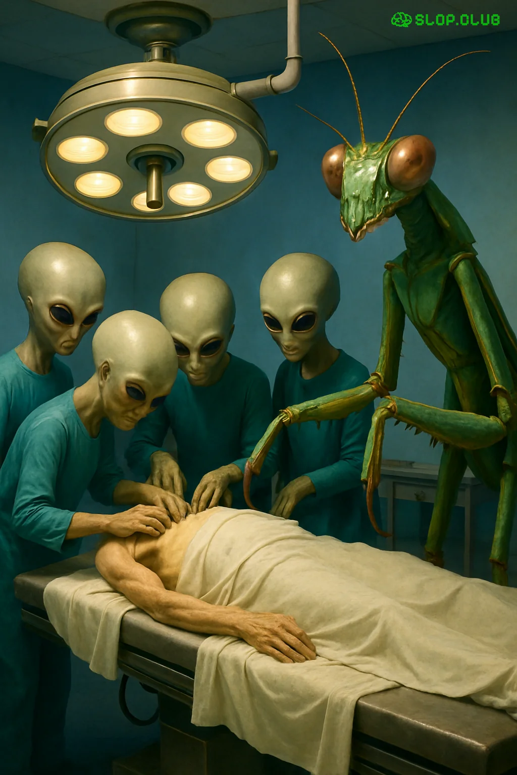 Praying mantis surgeon picture 1 of 1
