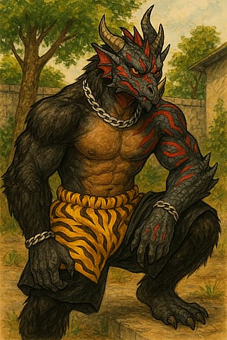 Jungle Fighting Beast'