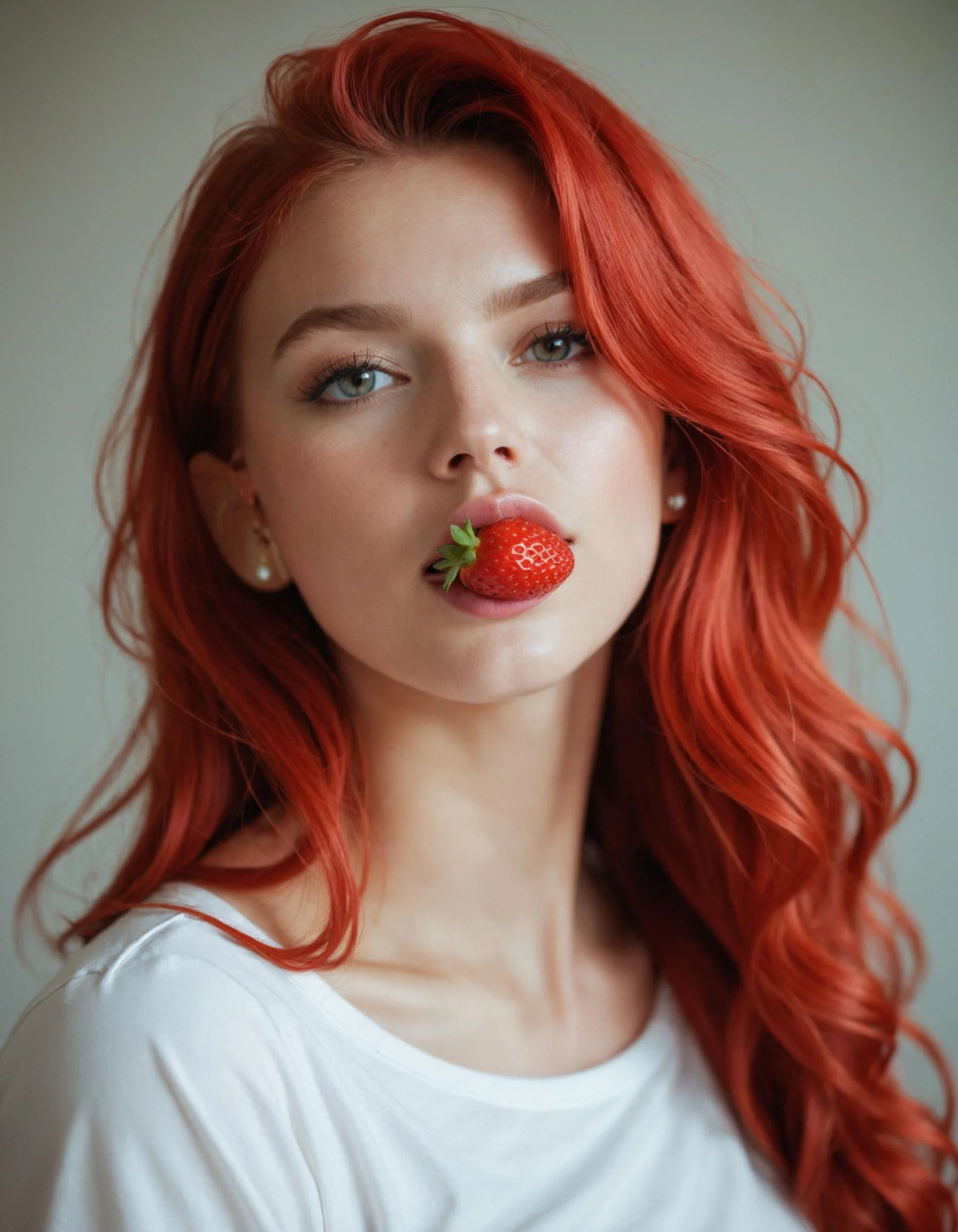creating a vibrant red hair picture 1 of 1