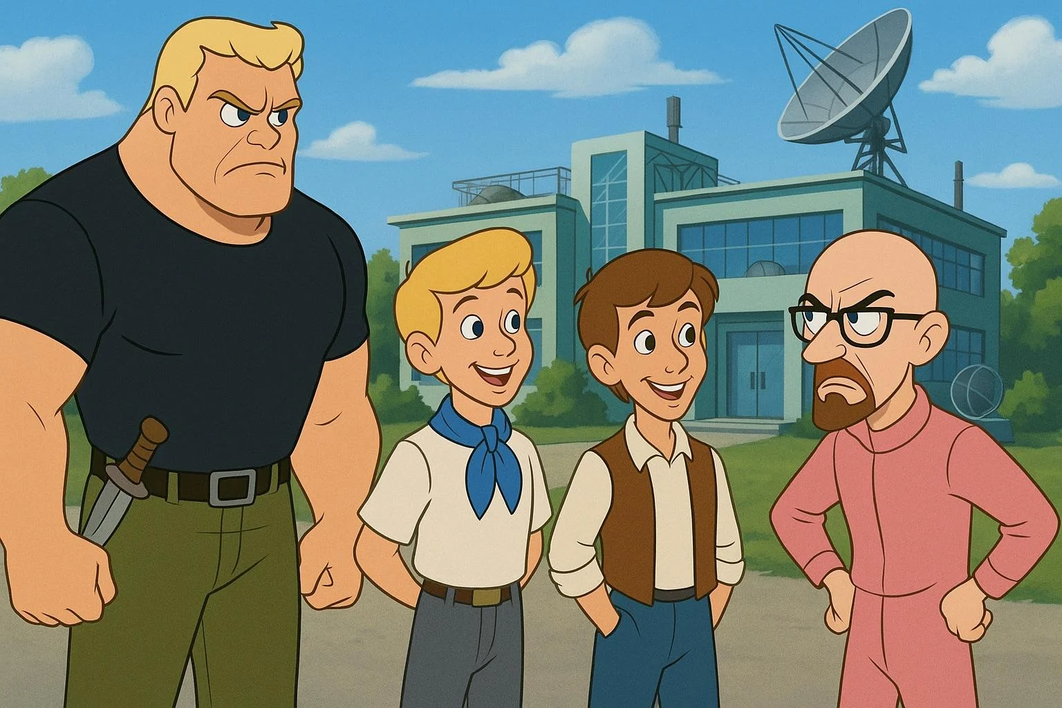 Disney Versions Of Non Disney Cartoons [Galaxy AI]. picture 4 of 15