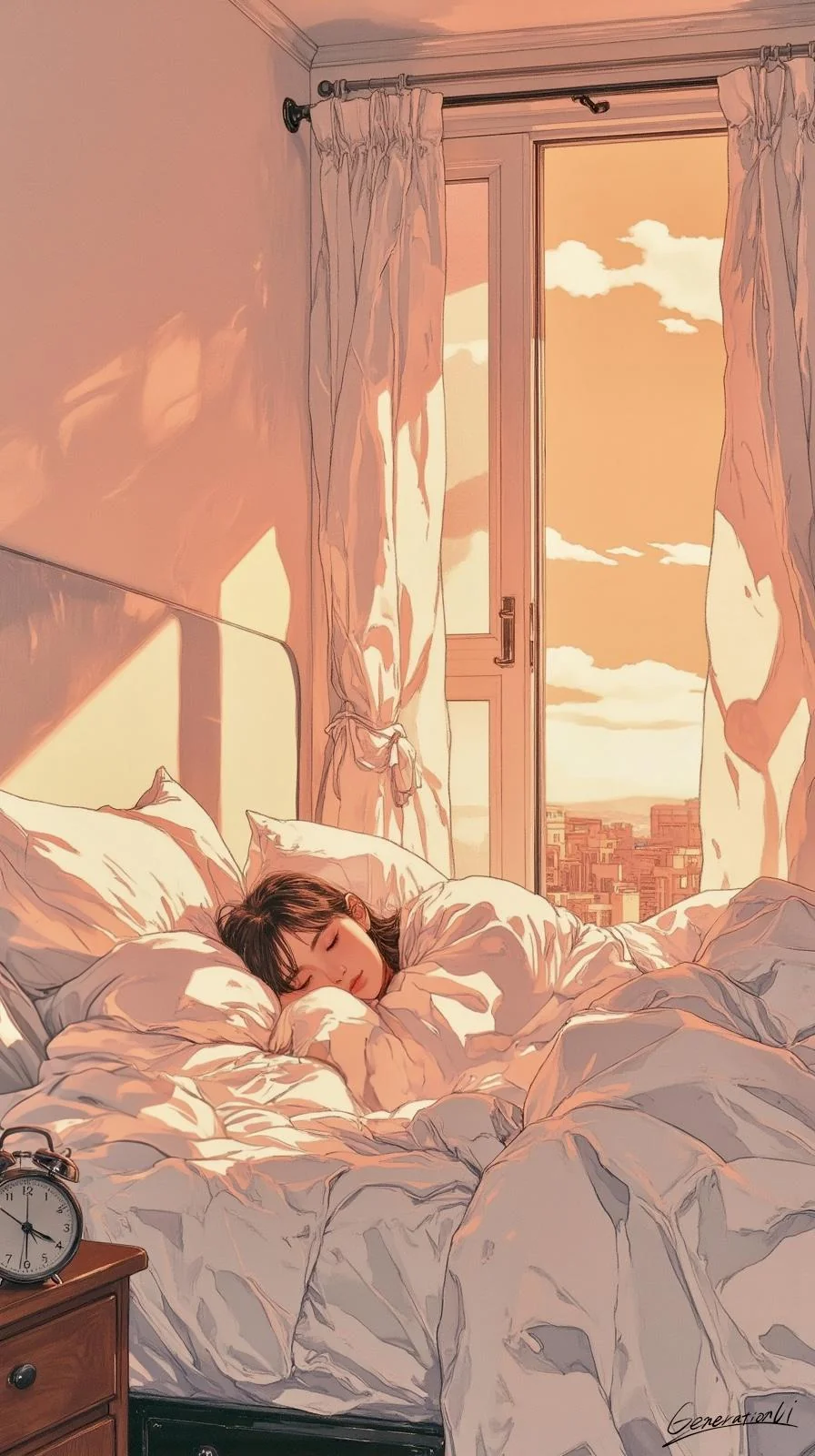 Sunrise and Slumber in the Bedroom / Phone Wallpaper Archives picture 1 of 1