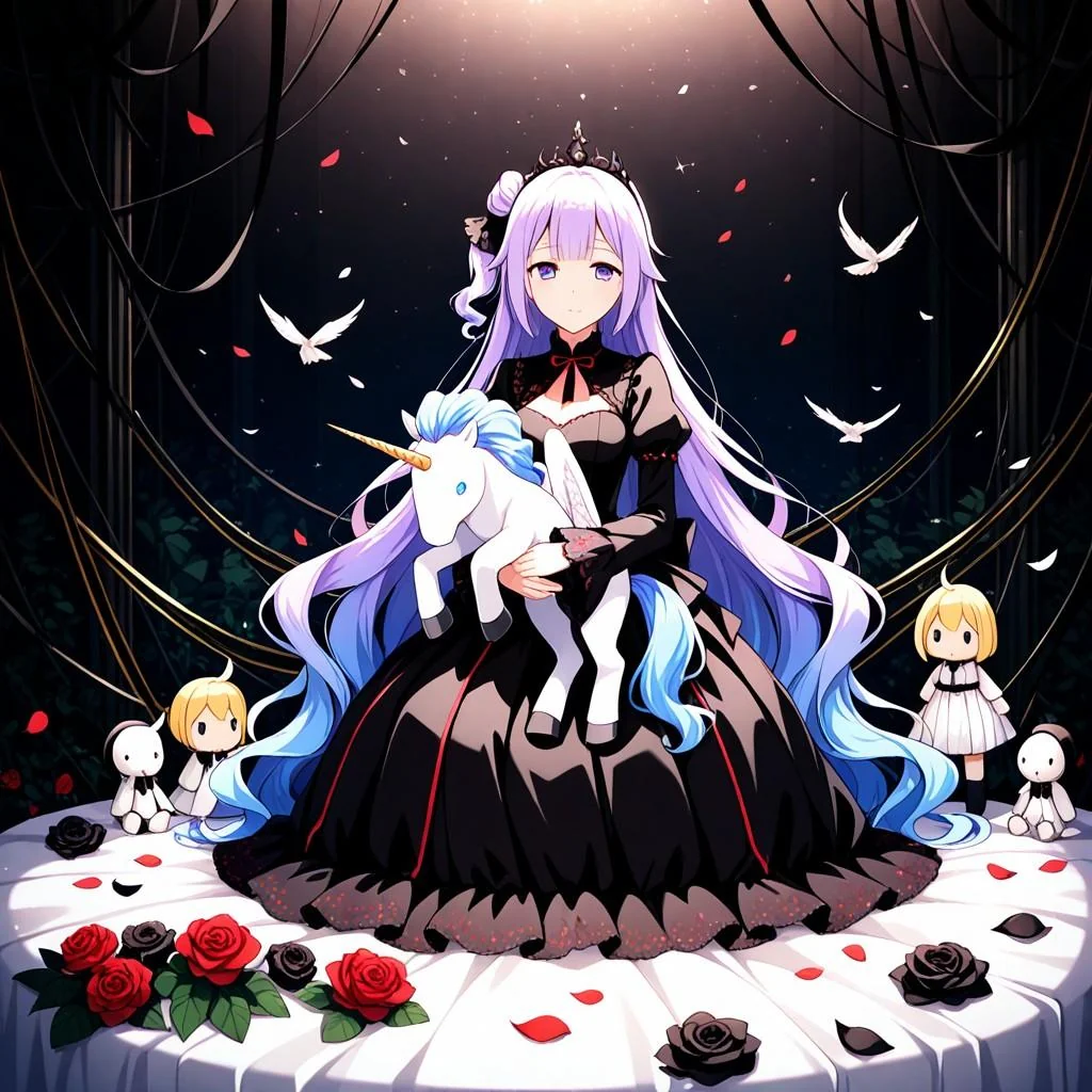 The Velvet Doll and the Hollow Unicorn picture 2 of 5