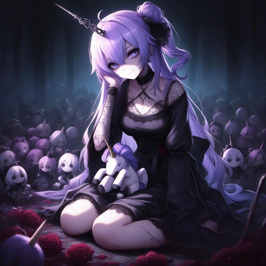 The Velvet Doll and the Hollow Unicorn picture 3 of 5