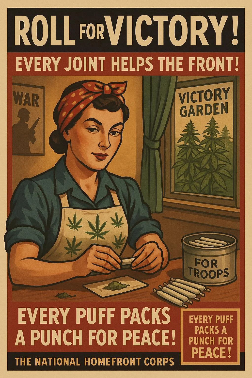 War era weed propaganda posters. picture 2 of 4