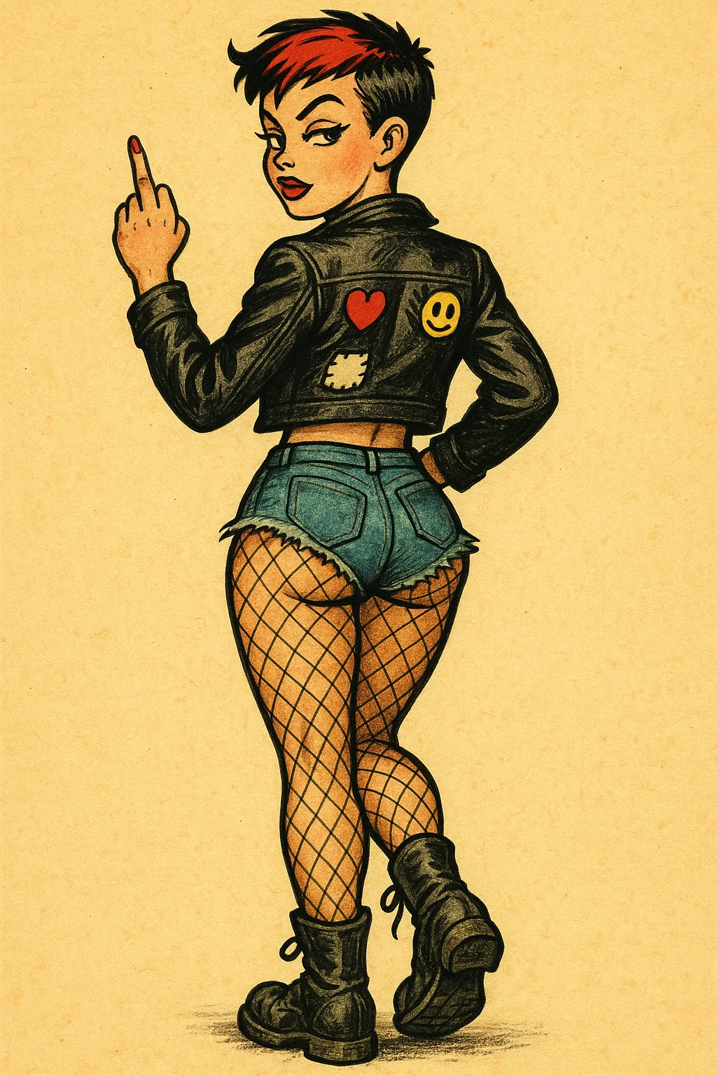 Punk Pin-Up picture 1 of 1