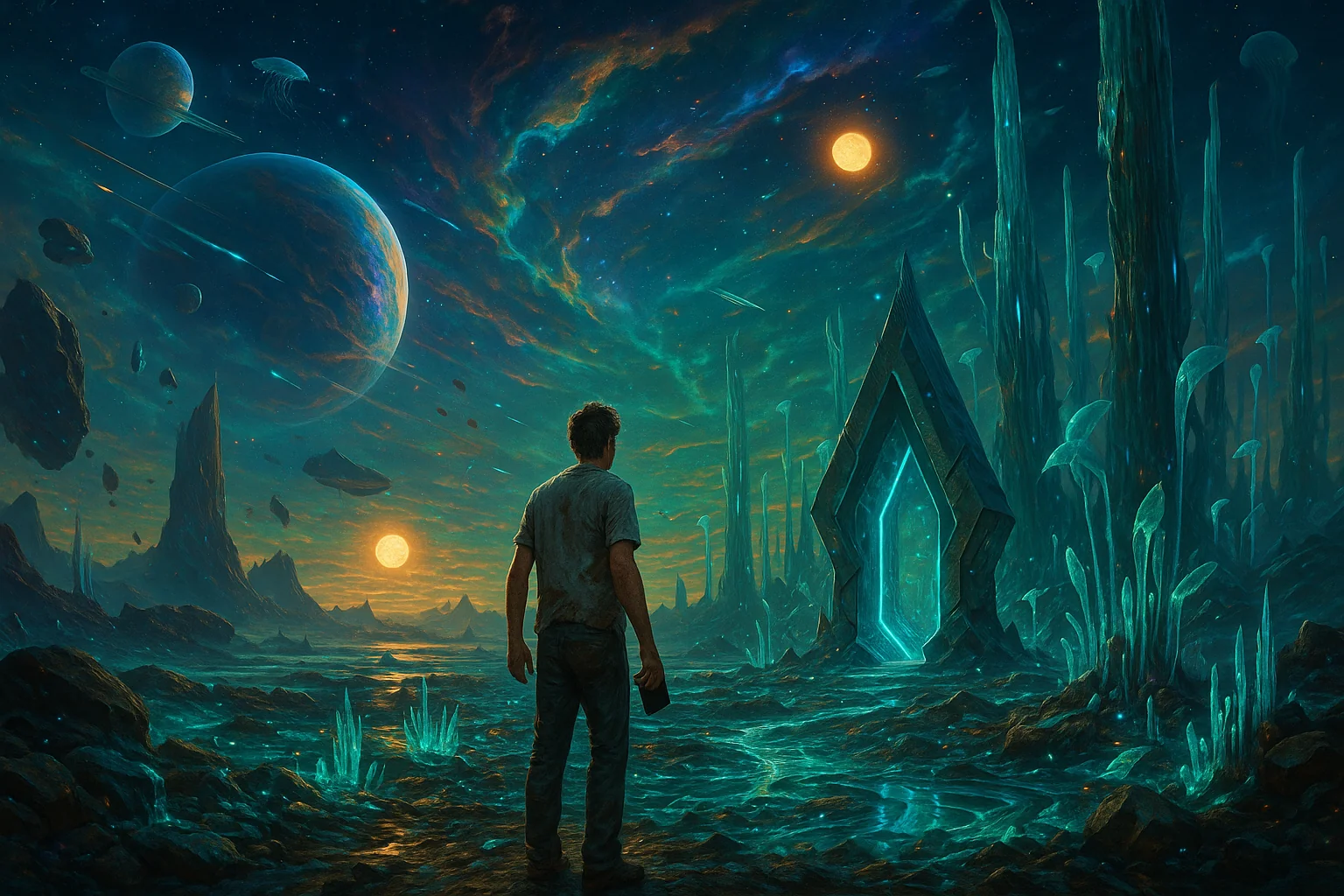 A man finds himself teleported to another universe picture 1 of 1