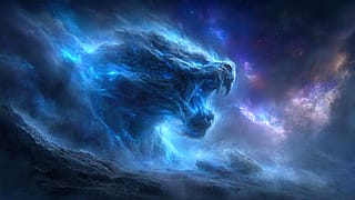 Ancient cosmic beast roars across the stars'