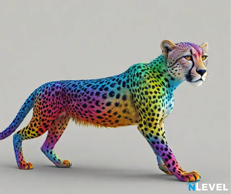 Rainbow animals picture 1 of 3