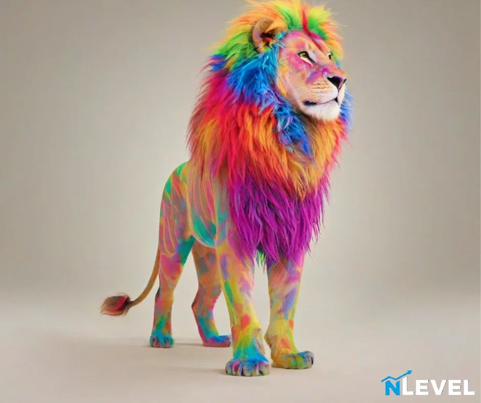 Rainbow animals picture 2 of 3