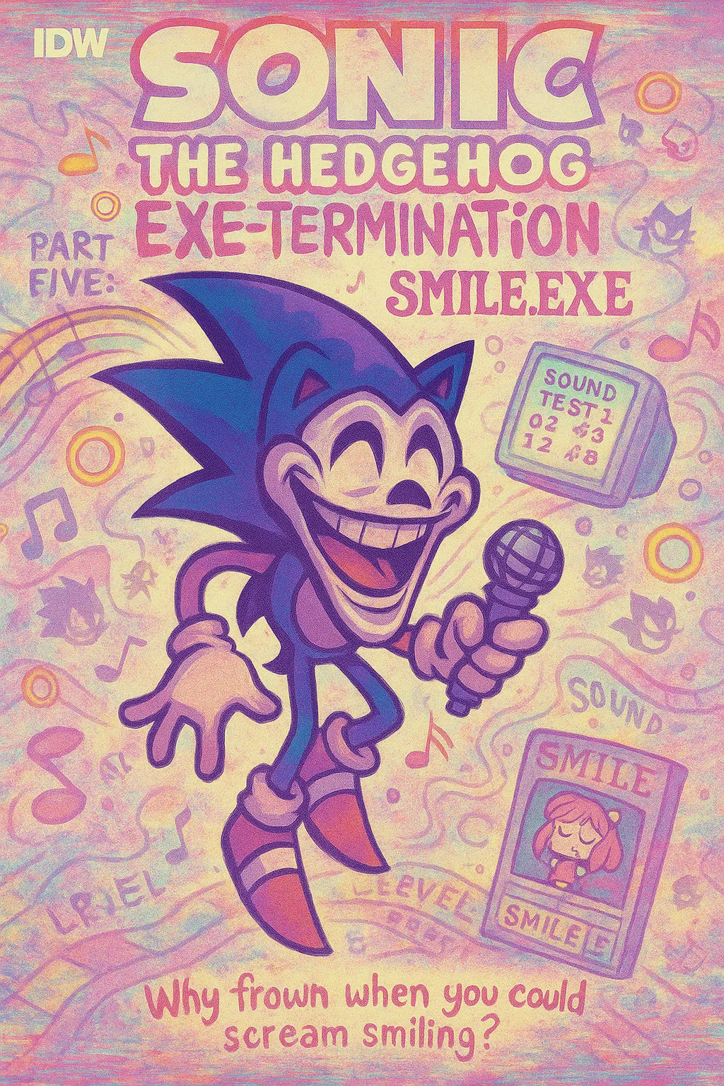 Concept Sonic comics based on the .exe mythos picture 4 of 12