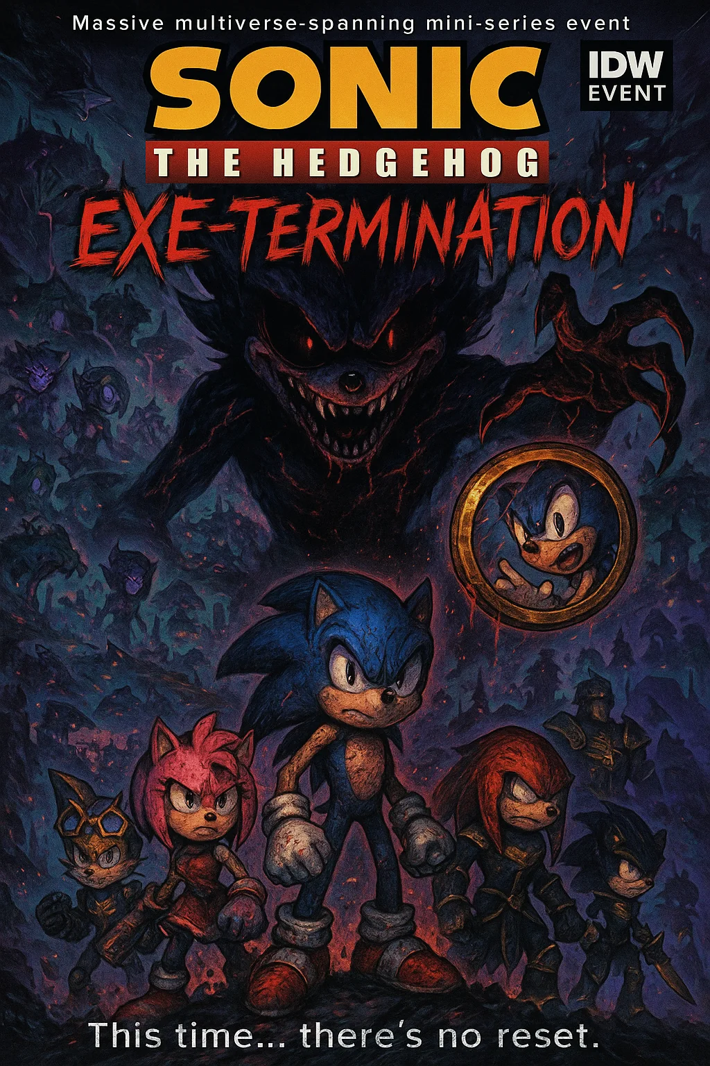 Concept Sonic comics based on the .exe mythos picture 5 of 12