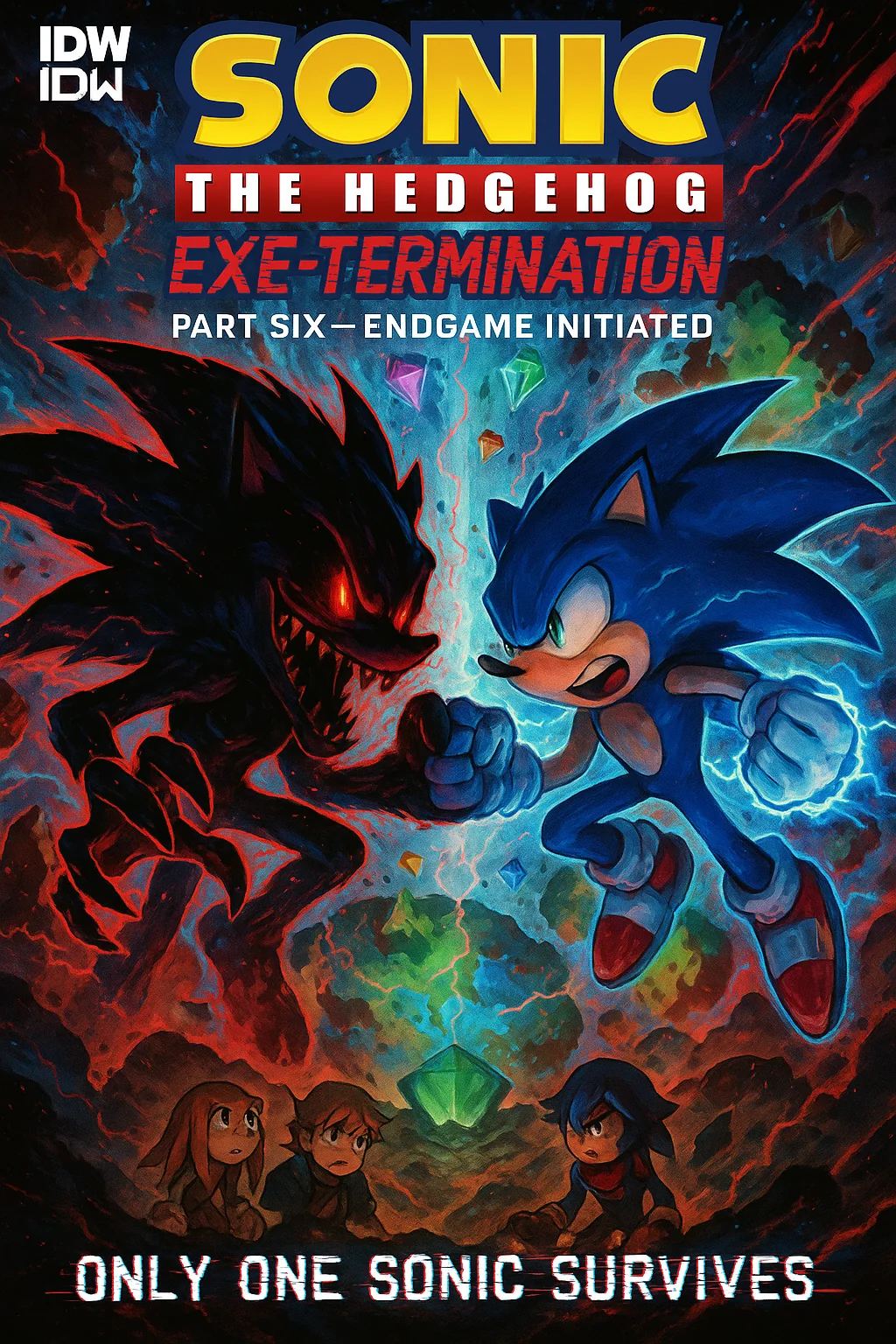 Concept Sonic comics based on the .exe mythos picture 8 of 12