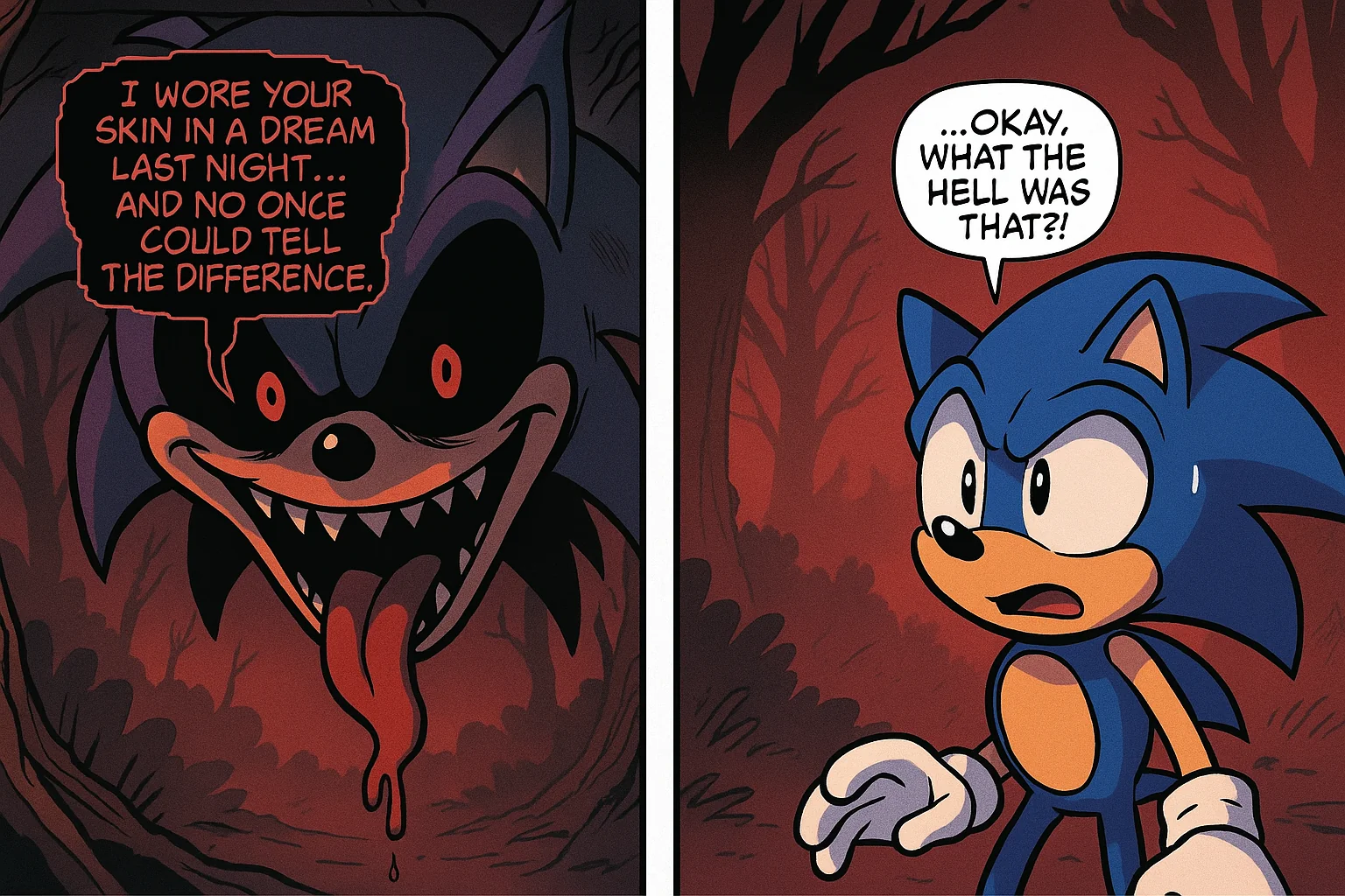 Concept Sonic comics based on the .exe mythos picture 9 of 12