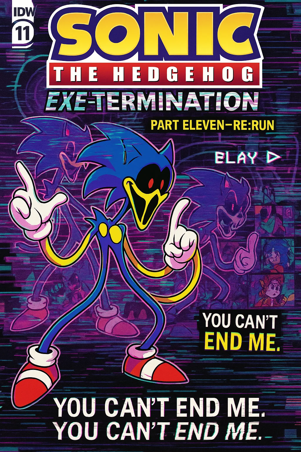 Concept Sonic comics based on the .exe mythos picture 12 of 12