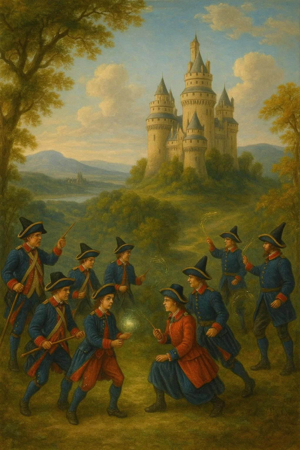 Rococo-Style, Château de Pierrefonds on top of mount Greylock picture 1 of 2