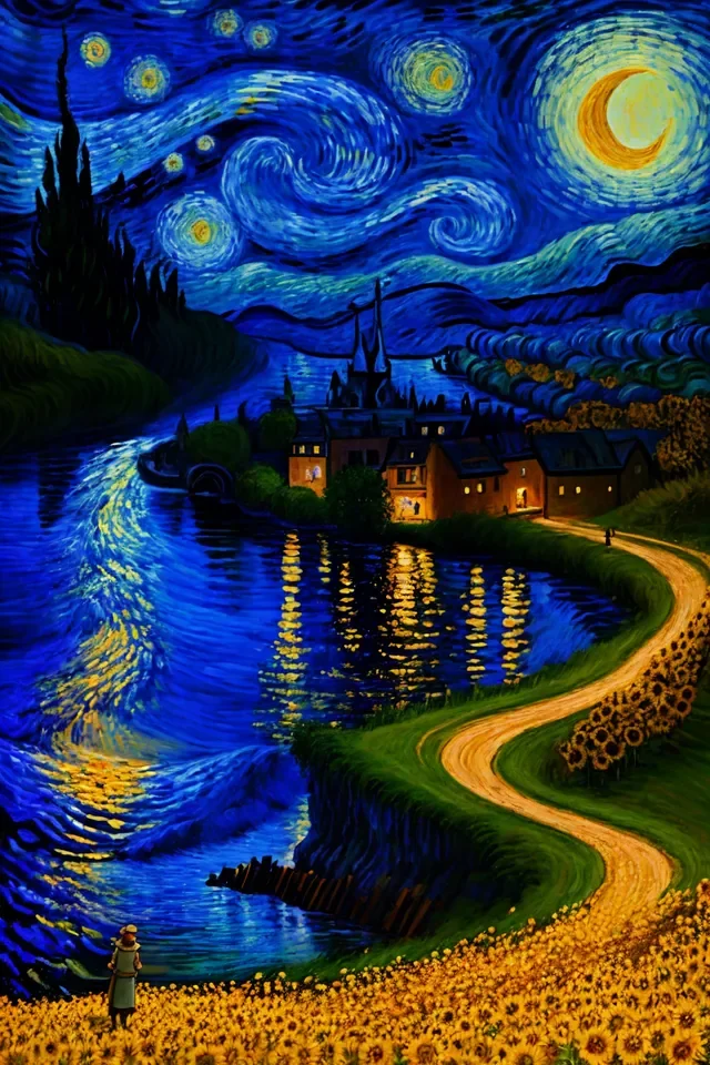 Van Gogh style~ picture 1 of 3