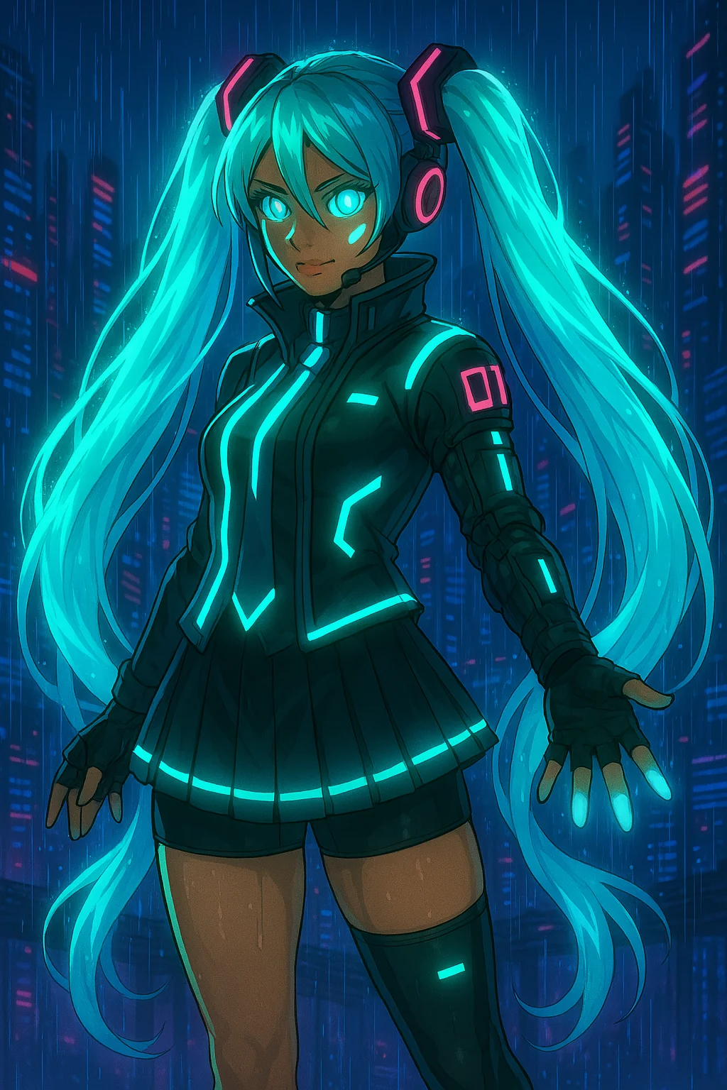 Cyberpunk Miku picture 1 of 1