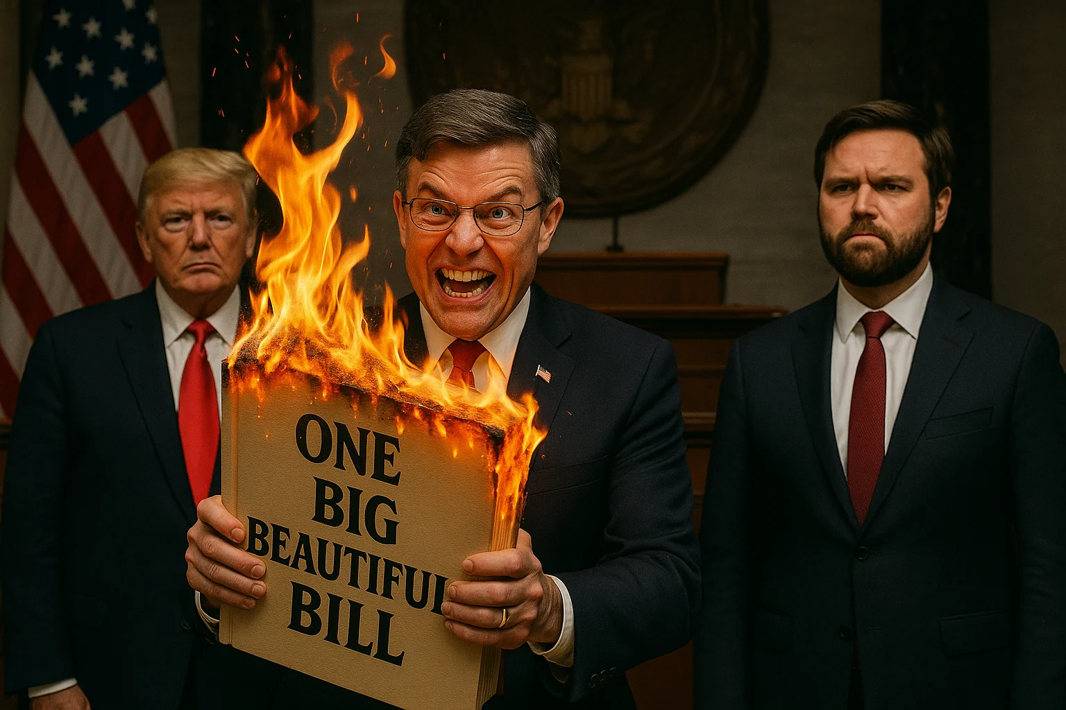 Someone set fire to the bill. Uhh, anyone made a copy? picture 1 of 1
