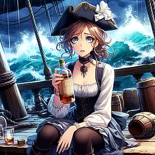 Here's some more anime girls I generated for my YT music channel'