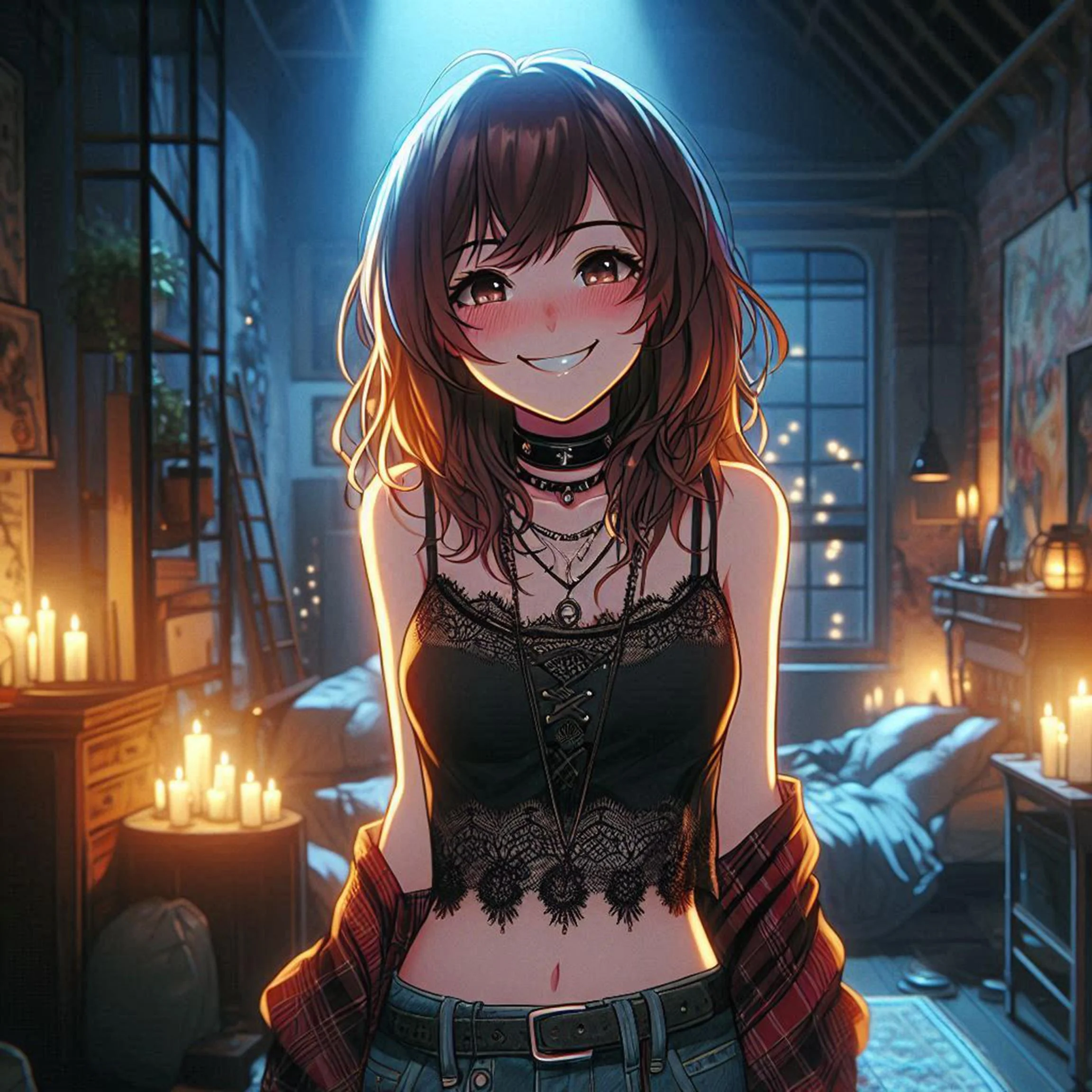 Here's some more anime girls I generated for my YT music channel picture 2 of 12