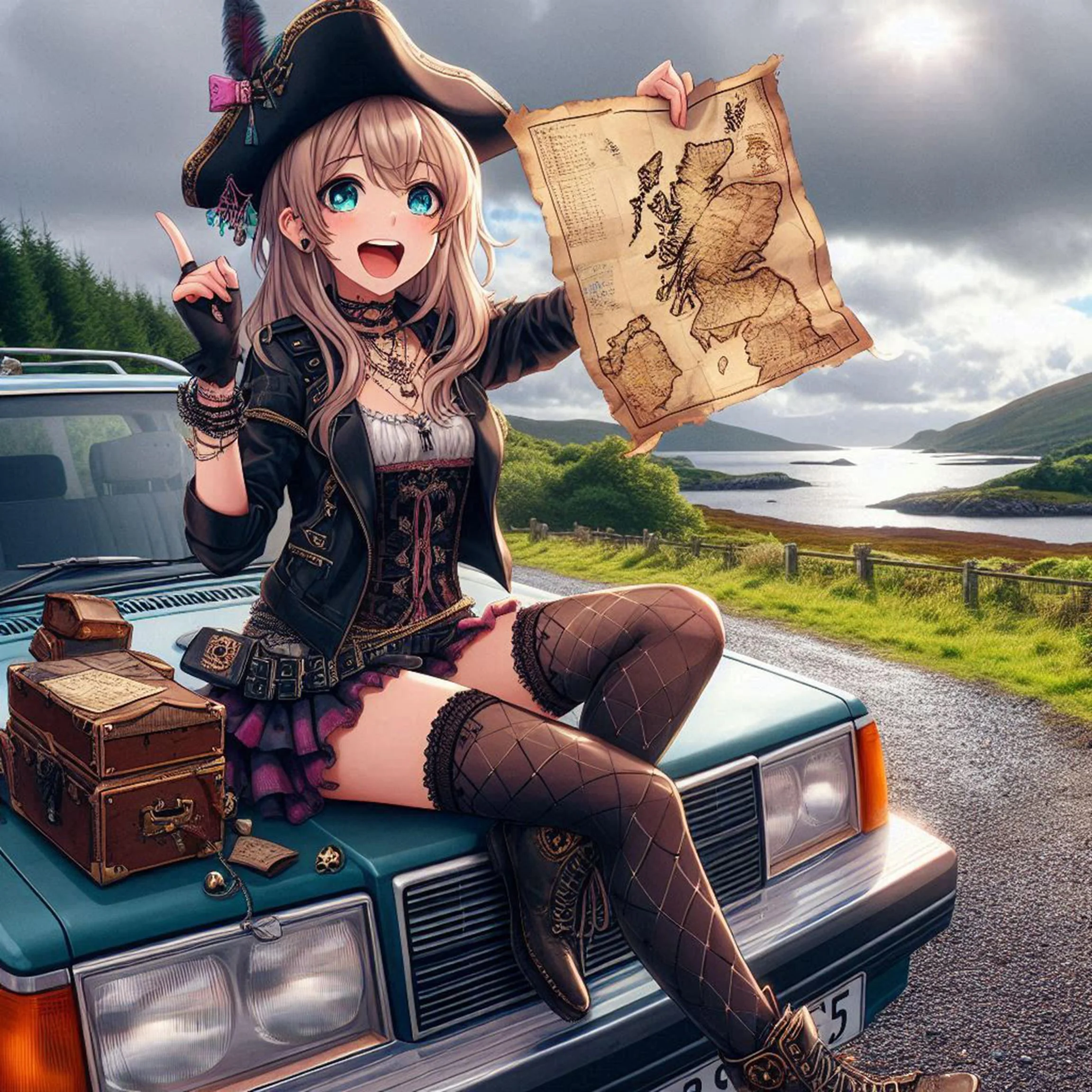 Here's some more anime girls I generated for my YT music channel picture 12 of 12