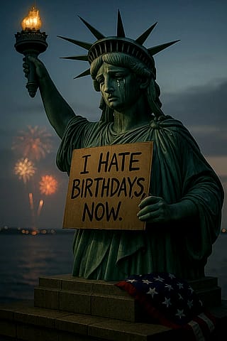 Happy birthday?'