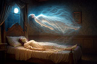 Victorian Woman’s Astral Travel Experience'