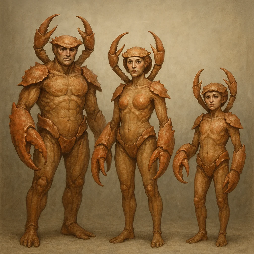 If Humans evolved from Crustaceans picture 1 of 1