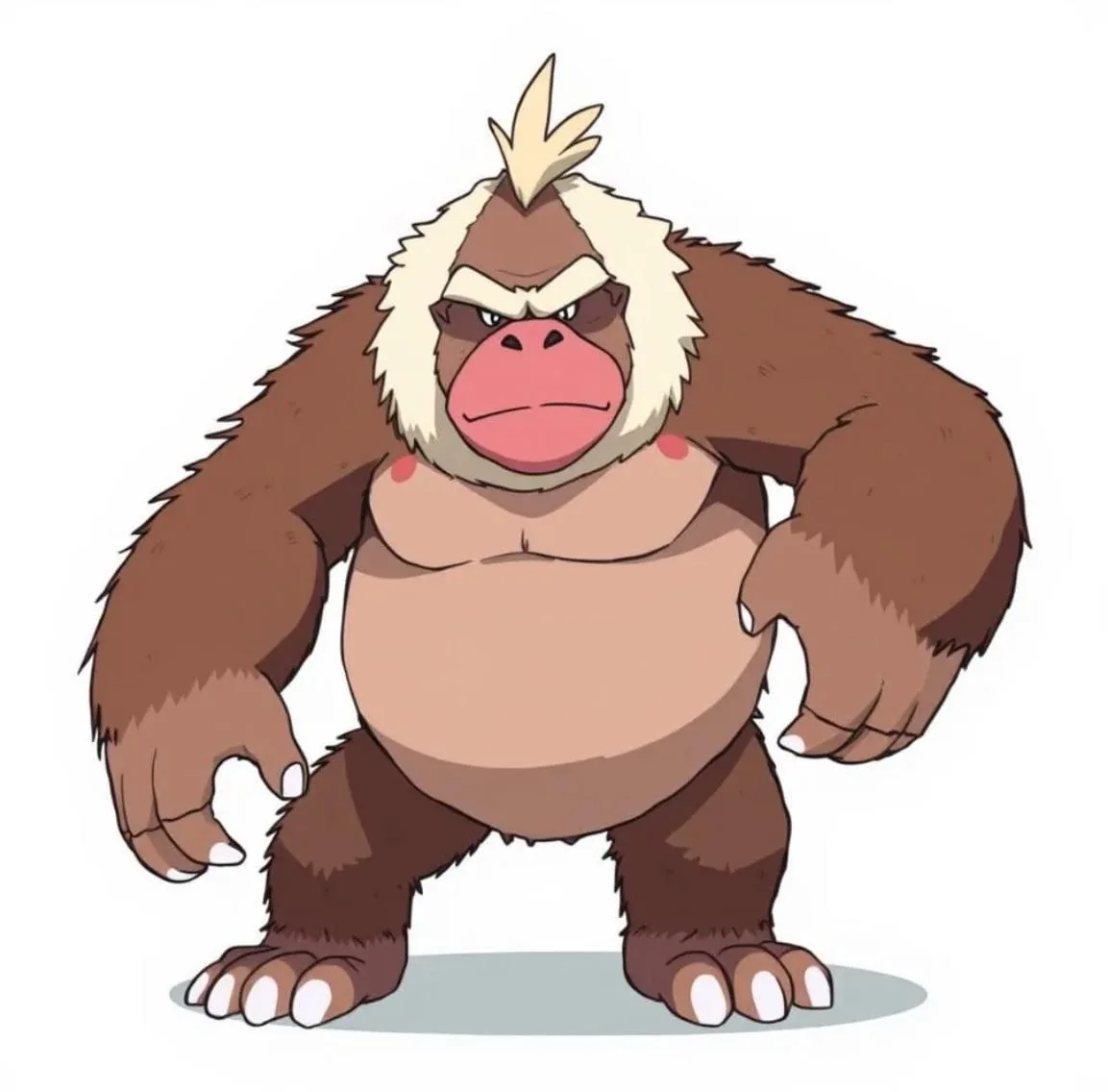 Brown fur gorillas in different art styles picture 2 of 3