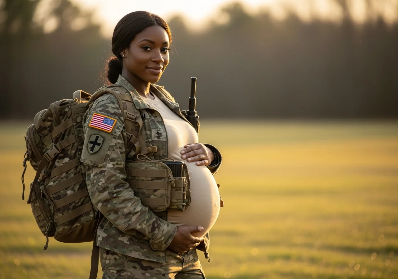 Military Maternity Photos picture 3 of 3