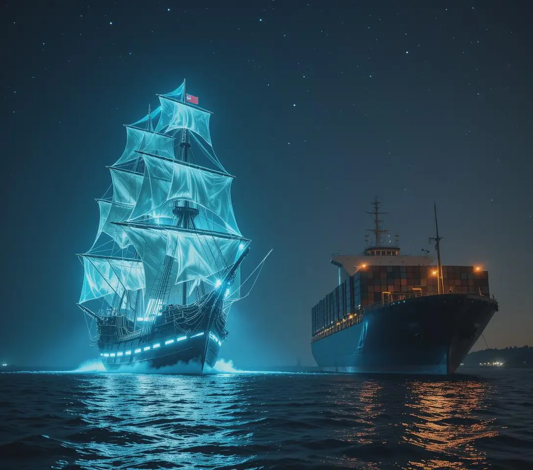 Remembering the ancestors on the shipping lane. picture 1 of 1