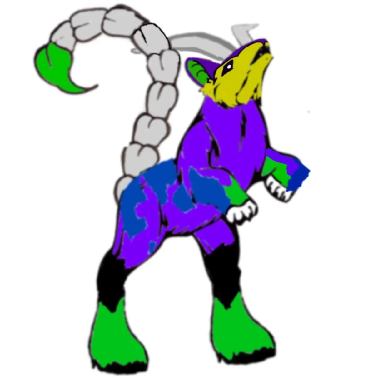 Asked Chat to make my oc into a Pokemon picture 2 of 2
