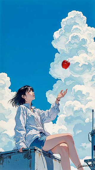 Summer, You, and the Apple / Phone Wallpaper Archives'