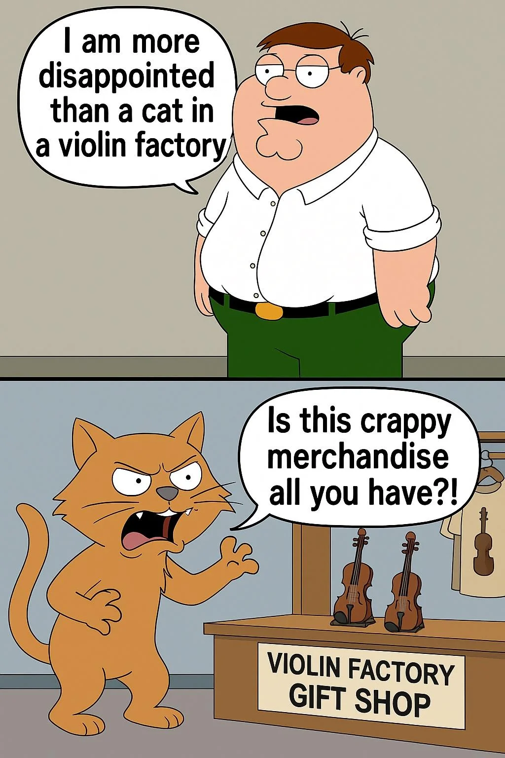 Custom AI Family Guy Cutaway Gags [Galaxy AI]. picture 1 of 4
