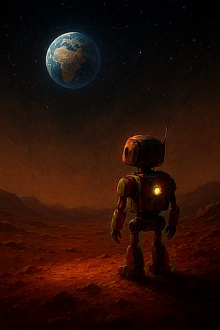 I asked an AI to write a story about a robot who dreams didn’t expect it to hit this hard'